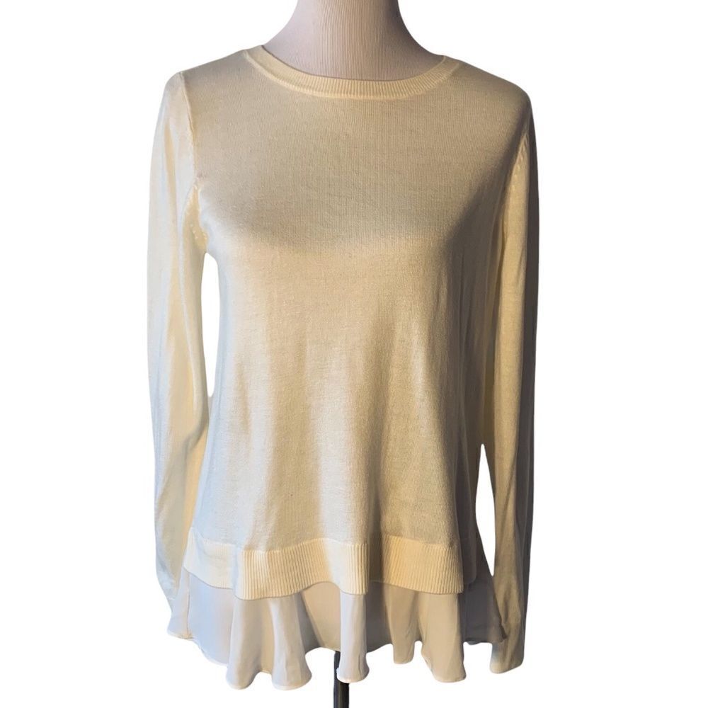 Loft Women’s Knit Long Sleeve Top size M